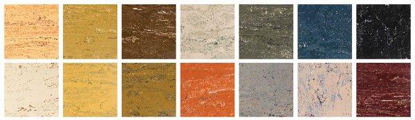 Burke MarbHD High Definition Rubber Tile Colors